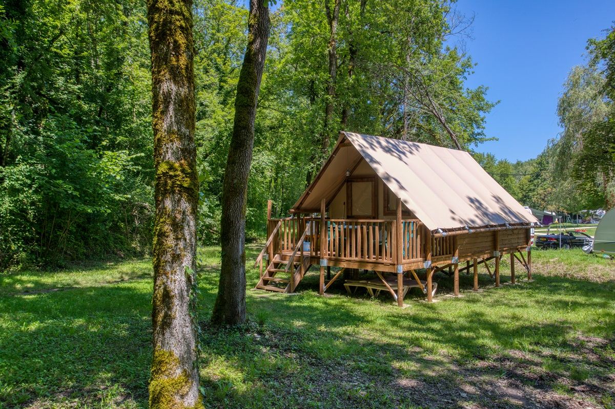 Amazonetent met terras