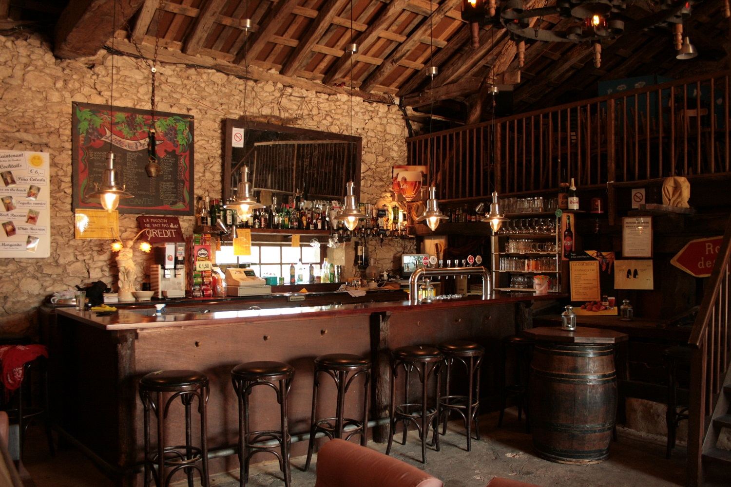 De bar met de tap