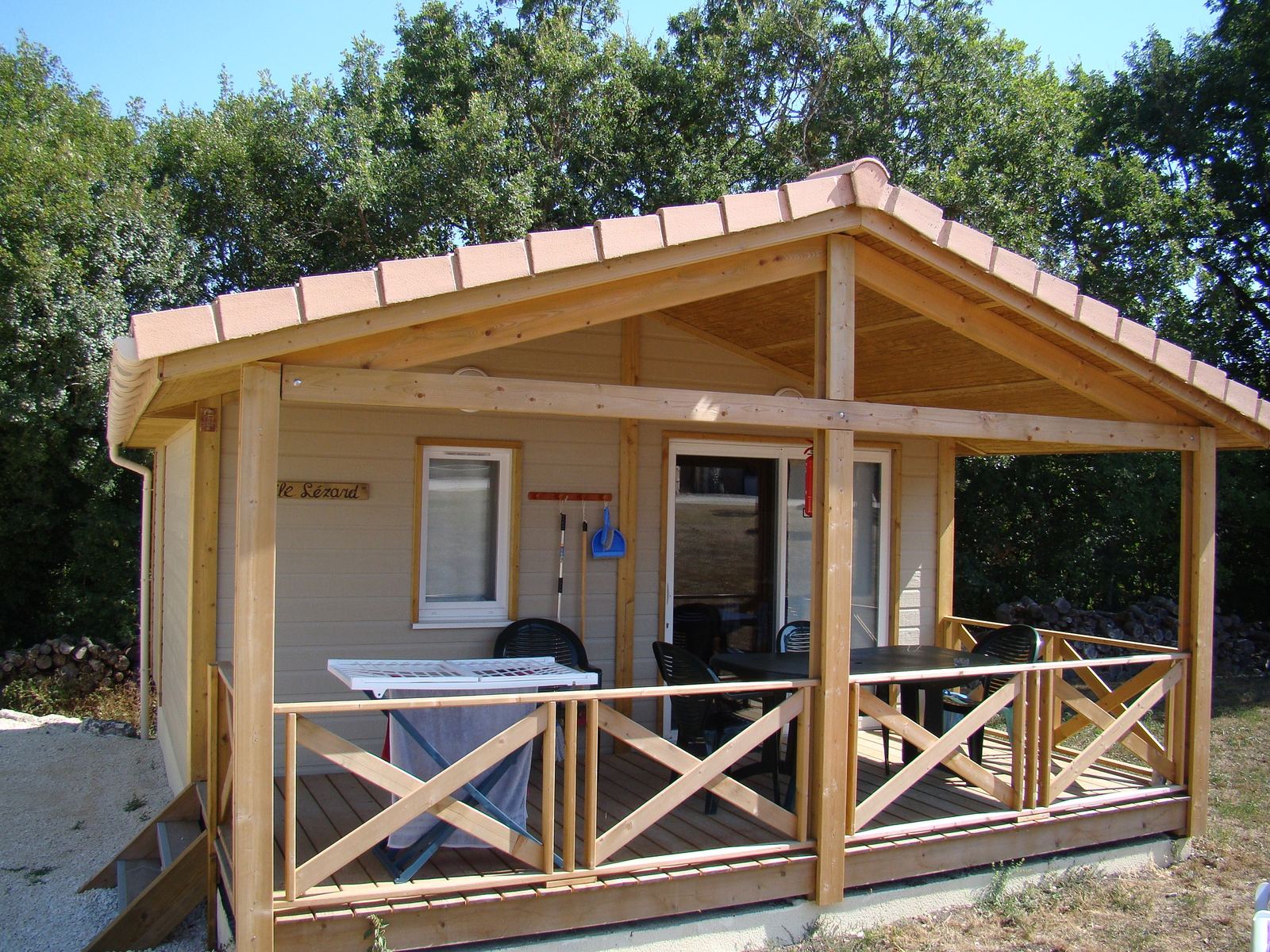 Chalet type 3 met veranda