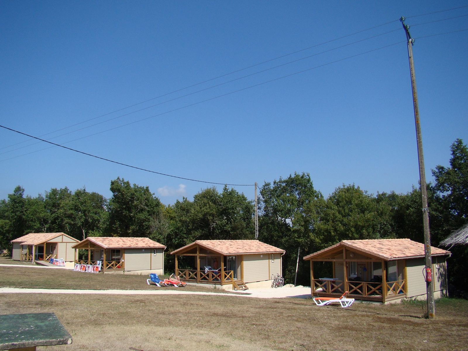 Chalets type 3 op de podiumweide